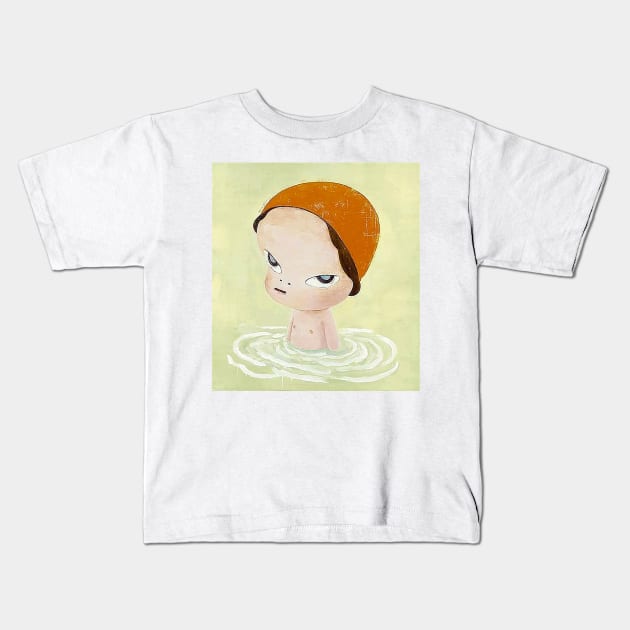 baby water Kids T-Shirt by brandylarsen